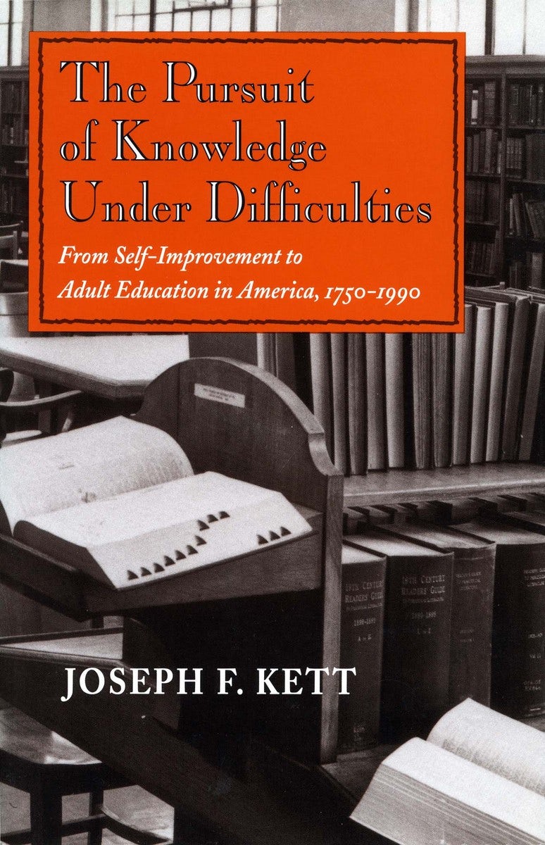 Book cover image for The Pursuit of Knowledge Under Difficulties ISBN: 9780804722971